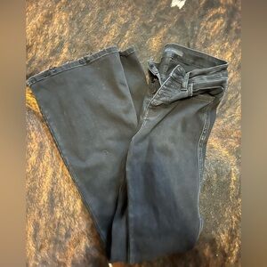 Black Flying Monkey flare jeans